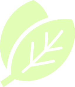 Leaf icon representing real ingredients